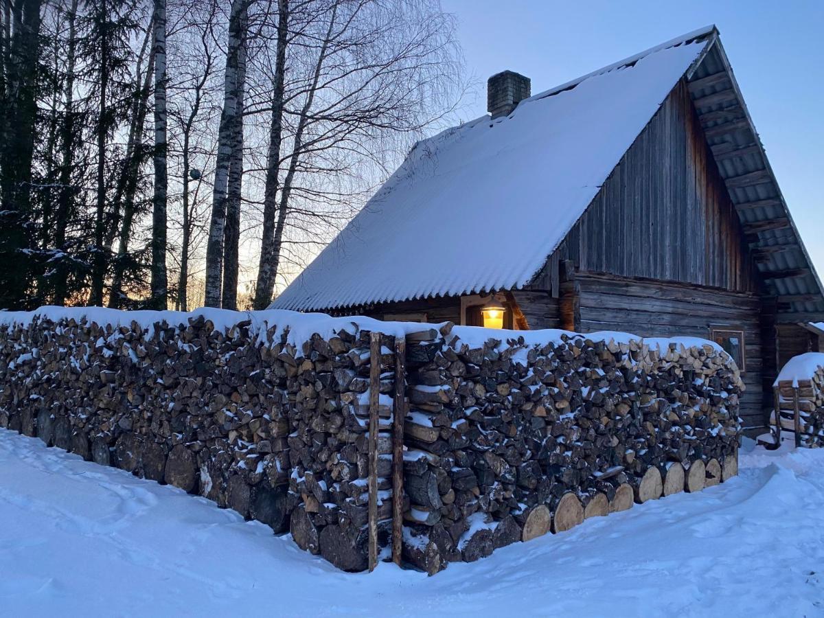 Ahijarve Karula Stay Sauna House In Karula National Park المظهر الخارجي الصورة